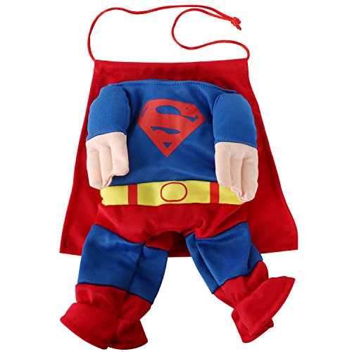 DIGIFLEX-Pet-Dog-Super-Hero-Costume-Fancy-Dress-Halloween-Outfit-Large-14537cm-Neck