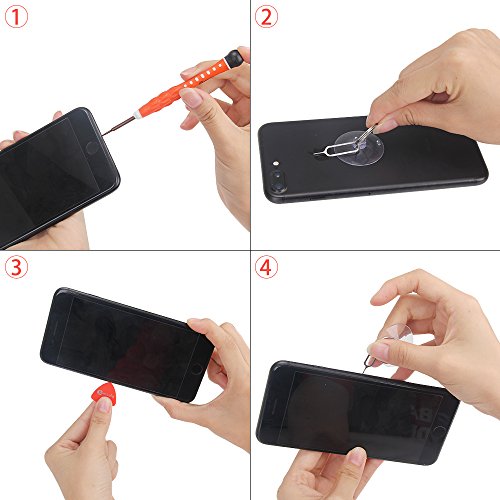 Geekbuying 38 Stück Präzisions Schraubendreher Set Reparatur Tool Kit für die Reparatur von iPhones, Android Handys, Tabletten, Computer, Elektronik und vieles mehr - 7