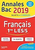 Annales Bac Français 1ères L-ES-S