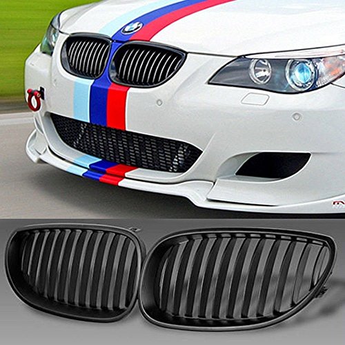 i-Shop Paire de grilles de calandre sport  Noir mat