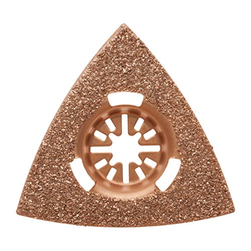 2 Bosch Multifunktionswerkzeuge Zubehör FEIN MultiMaster Dreieckige Carbidraspel, 78 mm Einhell Makita Milwaukee Skil WORX Sonicrafter von KROP - 6