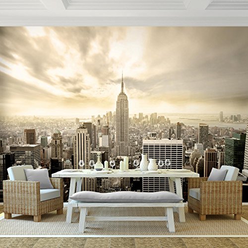 Fototapete New York 352 x 250 cm – Vliestapete – Wandtapete – Vlies Phototapete – Wand – Wandbilder XXL – !!! 100% MADE IN GERMANY !!! Runa Tapete 9005011b - 2