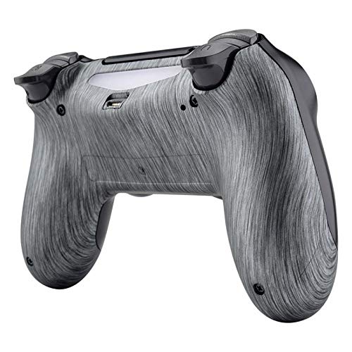 Preisvergleich Produktbild eXtremeRate strukturierte Unterschale, Komfortables rutschfestes Gehäuse, 3D-Spritzschutz, Spielverbesserung, Ersatzteile für PS4 Slim Pro Controller JDM-040 JDM-050