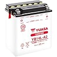 YUASA BATTERY 12N7-4A open without acid