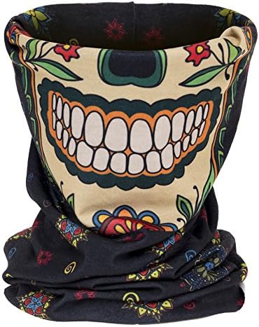 Aiyuda Neck Tube Motorcycle 3D All Over Print Bandana Neck Gaiter Thin Ski Mask Multifunctional Headwear Ear Warmer Headband Headwrap