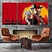 Produktbild LJA Red Dead Redemption 2 Game Poster Abstrakte Kunst Leinwand Gemälde für Wohnkultur Wandkunst (3 Stück)
