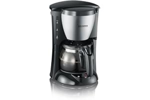 SEVERIN Kaffeemaschine,aromatischer Kaffee mit dem Kaffeebereiter für bis zu 4 Tassen,kompakte Filterkaffeemaschine für Singl