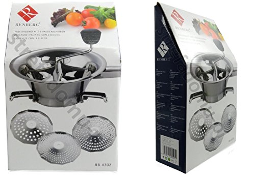 Renberg Q1335 – Stampfer  edelstahl inox 20 cm - 3