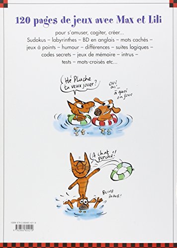 Book's Cover of Max et Lili : Le grand livre-jeux n° 2
