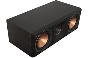 Klipsch RP-500C II Center Channel Speaker Ebony 1070019 (1 Piece)