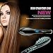 CoastaCloud Hair Straightening Brush Paddle Heating Detangling Comb Digital Anti Static Ceramic Straight Hair Styler