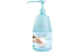 Anios 1644763 85 NPC Aniosgel 1L, Pompe 3Ml, Bleu