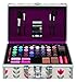 Eden Printed Beauty Case Filled with Cosmetics and Tools