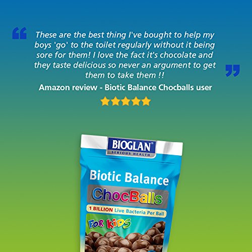 Bioglan Biotic Balance Milk Choc Balls for Kids, 1 Billion CFU Probiotic per ball, suitable for Vegetarians, Source of Fibre and Calcium. - 30 balls - Image 8