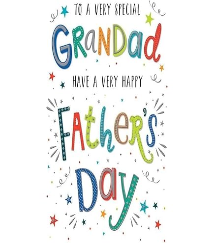 Carte De Fête Des Pères Pour Papa. Motif étoiles. Fabriqué Au Royaume-Uni. Carte De 150 X 150 Mm Livrée Avec Enveloppe. Respectueux De L'environnement