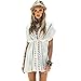 Produktbild Damen Strandkleid Sommer Strandponcho Strandurlaub Badeanzug Bikini Cover-Ups Strandponcho Jacke Kaftan Strandkleid Wei