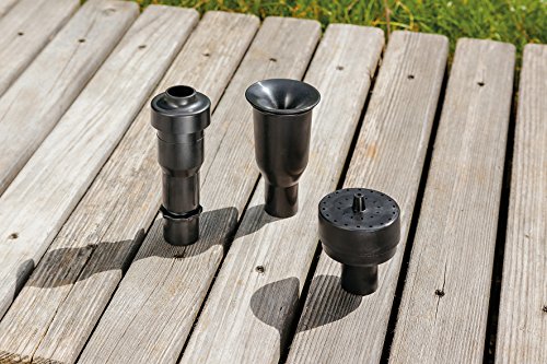 Solar Teichpumpe Genova mit 2 verschiedenen Sprinkleraufsätzen, Esotec 101735 - 5