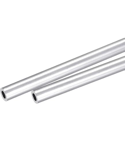 304 Inox Acier Rond Tube 15mm OD 0.5mm Paroi Épaisseur 300mm Longueur 3Pcs
