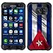 Produktbild FJCases Kuba Kubaner Wehende Flagge Anti-Rutsch Stoßfest Weiches Gummi Hülle Case Schutzhülle Taschen für Samsung Galaxy S7 Edge