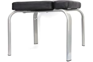 biusgiyeny Yoga Kopfstandhocker Kopfstand Yogastuhl Fitness Bench Zuhause Sport Fitness Yoga-Stuhl Zuhause Yoga Umgekehrter Stuhl Kopfstandhocker 200KG Schwarz