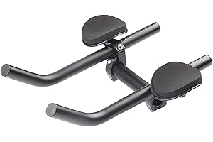 perfeclan Aleación de Aluminio Aero Bar Triatlón Racing Apoyabrazos Manillar Brazos Relajantes TT Barras Componente de Bicicleta de Carretera