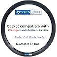 Kitchen Mart Gasket compatible with Prestige Handi Cooker Gasket (1.5 Litres Handi)