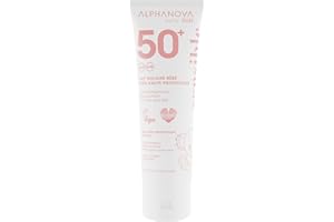 ALPHANOVA Lait Solaire Bébé SPF50+ DAILY SUN - Visage et corps - Hypoallergénique - peaux sensibles - sans parfum 50ml
