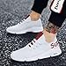 MEGPAR Men' S Mesh White Running Sports Walking Casual Sneakers Shoes-7