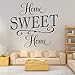 Produktbild Sweet Home Wandaufkleber Wohnkultur Dekoration Für Baby Kinderzimmer Decor Art Decor Wallpaper Weiß 57 * 60 cm
