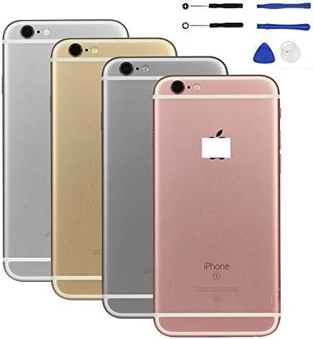 New Replacement Back Battery Metal Housing Case Cover for iPhone 6s All Colours (Gold)