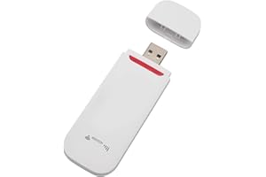 Yctze 500Mbps 4G LTE USB Modem Dongle Router - Partpot de Viaje Portátil con Ranura de Tarjeta SIM, Admite hasta 10 Usuarios en Europa, Asia, Oceanía y África