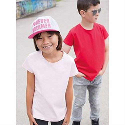 Kids stretch T (Baby Pink, 46)