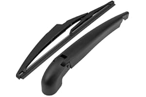 LAWNOVAL Jeu de balais d'essuie-glace arrière de rechange pour Fiat 500 (2007 2017) Pièces OEM 51787577, 71751023