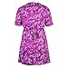 Heavenly Bump Maternity Forget-Me-Not Print Tunic - Magenta 10 Magenta