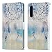 Produktbild Huawei P20 Pro Hülle, 3D Pattern Hand Strap Bookstyle Flip Case Schutzhülle Tasche Magnet Handytasche PU Leder Flip Tasche Cover mit Karteneinschub und Ständer für Huawei P20 Pro (Marmor Windmühle)