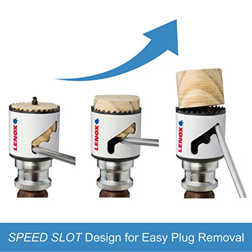 Lenox T30072-72L HSS-Bi-Metall Lochsäge, Bohr Durchmesser 114 mm - 7