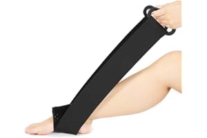 FILFEEL Pasek treningowy na kostkę elastyczny pasek do ciągnięcia stóp kropla staw kostkowy Achilles ścięgno pęknięcie pas do ćwiczeń, profesjonalny trwały lekki oddychający pasek