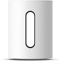Sonos Sub Mini, Subwoofer Compatto con Bassi Intensi, Wi-Fi, Tecnologia Trueplay, Bianco
