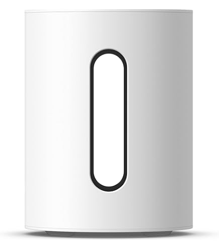 goobay Lautsprecherständer für Sonos Era 100 / Lautsprecherhalterung 3k Tragkraft/Boxenständer mit Kabelmanagement / 71cm hoch/weiß / 71983