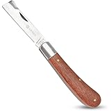 Linsen-outdoor Garden Knife Multifunktionale Okuliermesser, Edelstahl Schnitt Messer Falten Gärtnermesser Knospungsmesser Tas