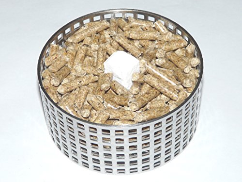 Neu: Anzündhilfe XT (5 J. Garantie) für Kaminöfen – Direktanzünder auch für große Holzscheite, Holzbriketts u. Kohlebriketts – Pelletkorb – Kaminkorb – Brennkorb – Schnellanzünder – Kaminzubehör – Pelletskorb – Anzündholz – Holzpellets - 3