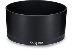 JJC ET-60B - Paraluce a baionetta per Canon RF-S 55-210 mm F5-7.1 IS STM per fotocamera Canon EOS R10 R50 R7, sostituisce il paraluce Canon ET-60B