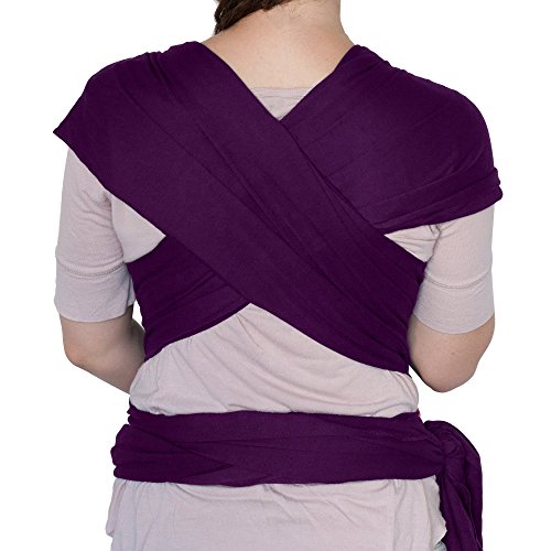 Elastisches Babytragetuch, um dein Baby mit dir tragen zu können – Babytragetuch aus Baumwolle und Elastan – Babytrage für Männer und Frauen in fünf Farben - 3