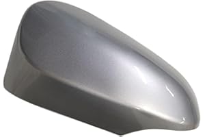 LINQIANBHD Carcasa Espejo Coche Cubierta Espejo Retrovisor Coche Carcasa con Tapa para Toyota para Verso para Corolla para Auris para CHR 2012 2013 2014 2015 2016 2017 2018 2019 Marco Espejo(L Silver)