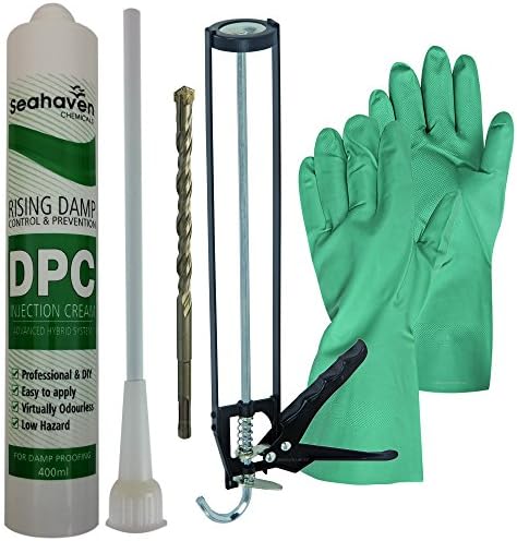 1 x 400ml Seahaven DPC Damp Proofing Cream + Install Kit