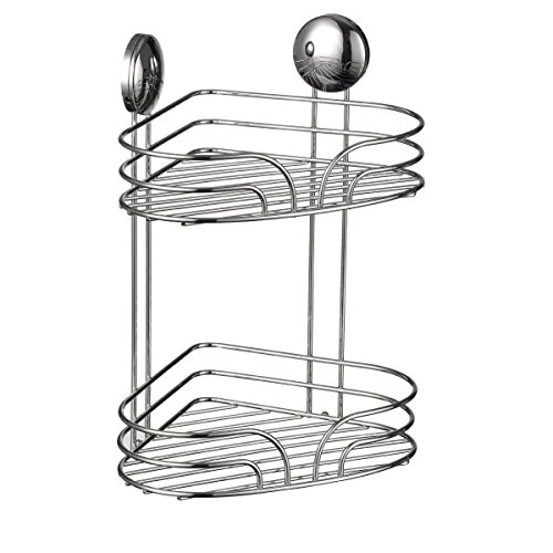 bremermann® Badserie Moon-Loc Duscheckablage, Duschregal, zwei Körbe - 2