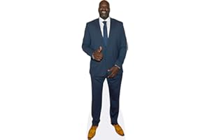 CELEBRITY CUTOUTS Shaquille O'Neal (Blue Suit) Life Size Cutout