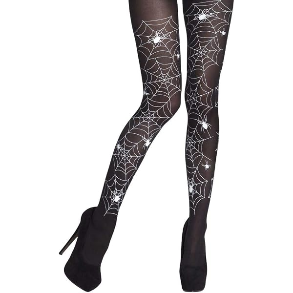 Collants Enfant Jour Des Morts – Smiffys – Noir, Taille 6-12 Ans – Déguisement Mexicain Pour Carnaval Et Halloween