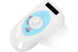 Cocoarm Toilet Bidet Attachment Intimate Cleaning Toilet Bidet Attachment Bidet Water Pressure Adjustable Cold Water with Fresh Water Spray and Self-Cleaning Nozzle Non-Electric, Default