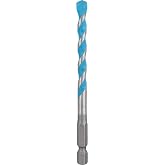Bosch 1x EXPERT HEX-9 MultiConstruction Drilling Bits (Concrete, Soft floors, Steel, Soft wood, Plastic, &Oslash; 7.00x100 mm,